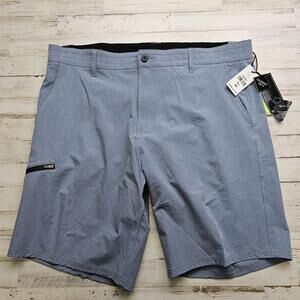 Burnside Hybrid Board Shorts Men’s Size 40 Pockets Blue Golf Casual Beach Surf